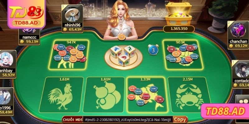 Bầu Cua TD88 Trò Chơi Giải Trí Đỉnh Cao Nhất Hiện Nay 1 Giới thiệu về bầu cua TD88 hấp dẫn nhất