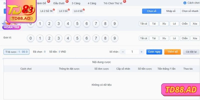 Lô Bạch Thủ TD88 – Bí Quyết Chinh Phục Và Kinh Nghiệm 3 Tham gia với tâm lý vững vàng ổn định